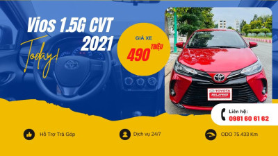 Vios 1.5G CVT 2021 KM75433
