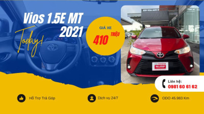 Vios 1.5E MT 2021 KM45983