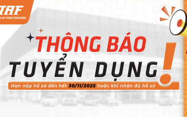 Toyota An Thành Fukushima Tuyển Dụng Tháng 10/2025