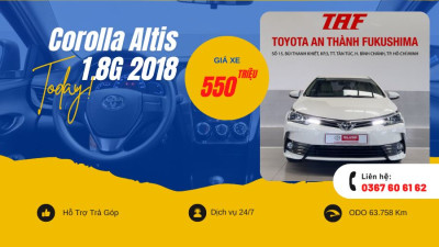 Corolla Altis 1.8G 2018 KM63758