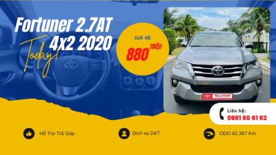 Fortuner 2.7AT 4X2 2020 KM62367