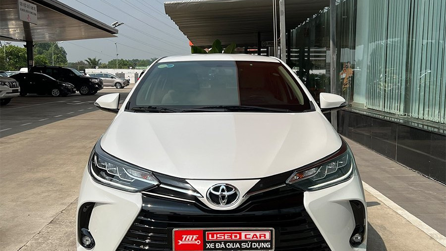 Vios G 2021 Màu Trắng - ODO 5577 Km