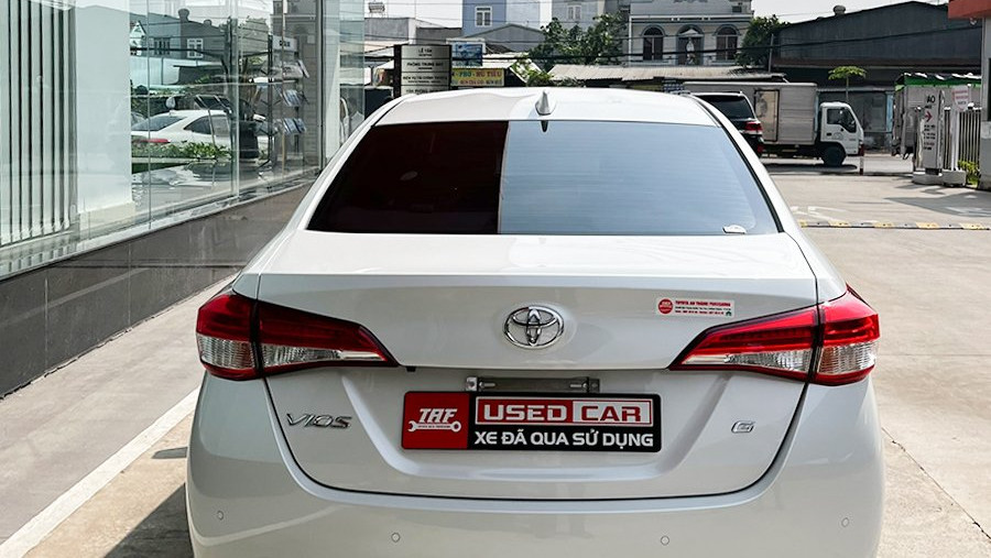 Vios G 2021 Màu Trắng - ODO 5577 Km