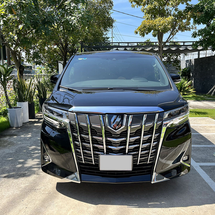 Phần đầu xe Alphard 2022