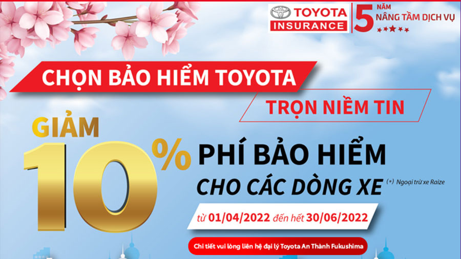 Chọn Bảo Hiểm Toyota, Luôn An Tâm Về Giá